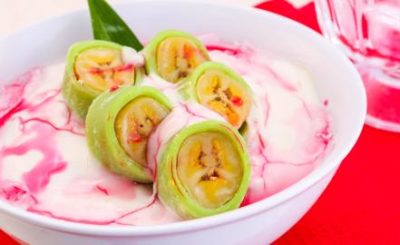 Resep Es Pisang Ijo Khas Masakassar