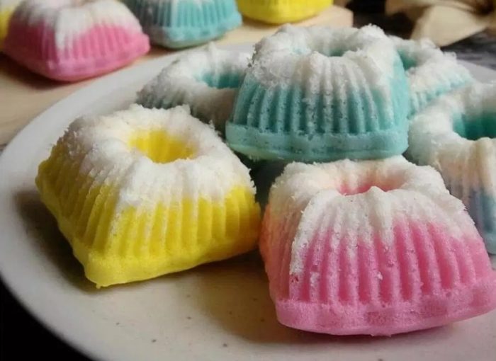 Resep Kue Putu Ayu Pelangi Praktis dan Enak